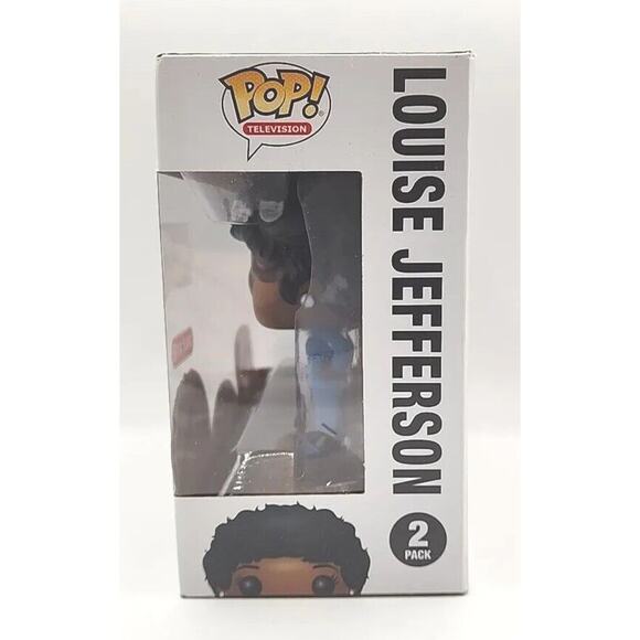 George & Louise Jefferson Deluxe Funko 2 Pack! The  Funko Pop! Television The Jeffersons 2 Pack George & Louise Jefferson TSB